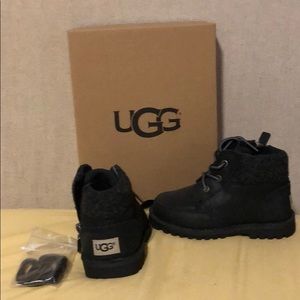 BRAND NEW WITH TAGS! Black UGG kids boots size 9